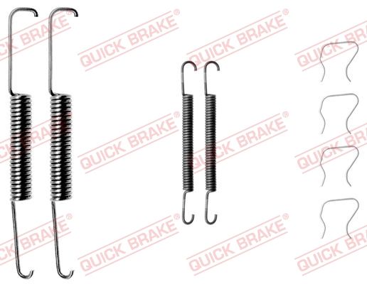 QUICK BRAKE Piederumu komplekts, Bremžu loki 105-0508